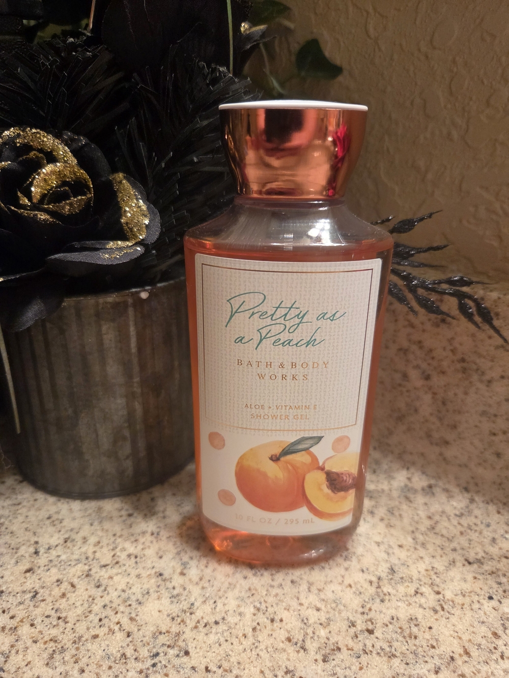 Bath and body works pretty as a peach body wash
